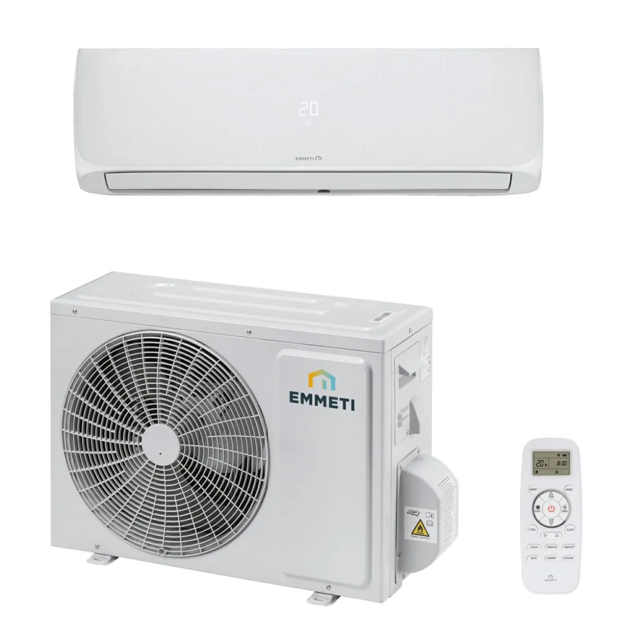 X-REVO-0924 2,8/2,6 kW Värme/kyla